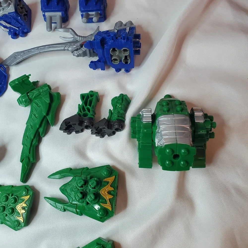 Huge Bandai DX Megazord Power Rangers Dino Fury Sentai Ryusoulger Kishiryu Lot